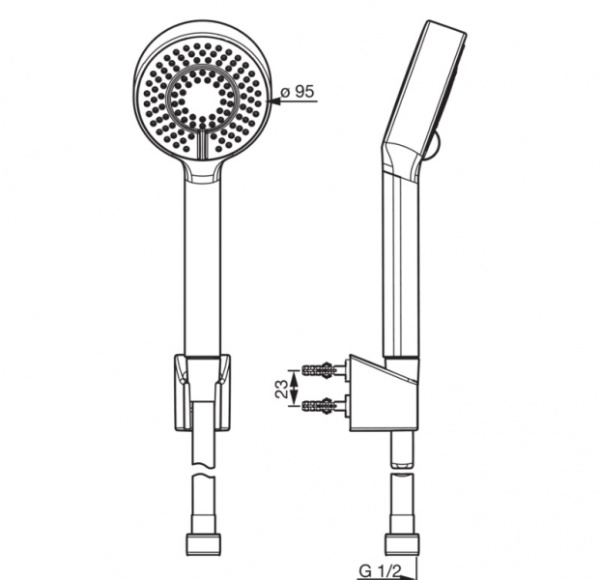Душевой комплект Oras Apollo 534