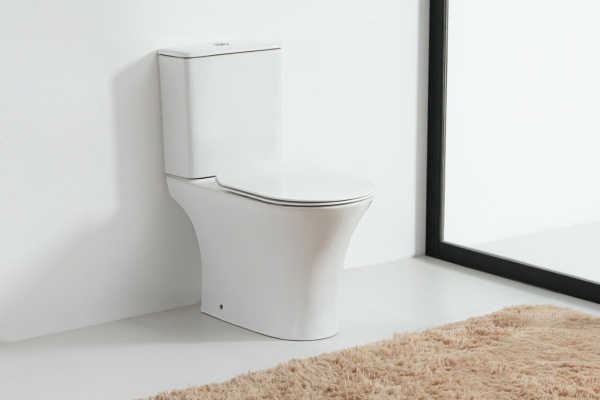 Унитаз-компакт Orange C01-000w безободковый, сиденье с микролифтом