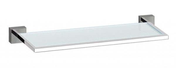 Полка, стекло матовое CEZARES PRIZMA-TD08-01