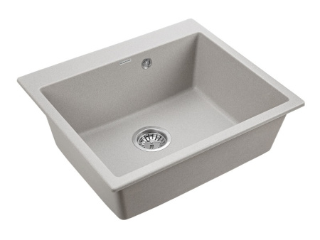 Кухонная мойка Paulmark  Kante 60 PM106052-GR серый