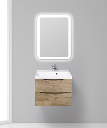 База под раковину подвесная BelBagno MARINO-600-2C-SO-RN-P Rovere Nature
