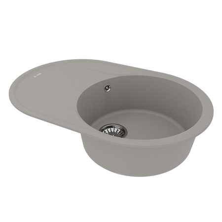 Кухонная мойка Lemark LACHA 760 грей 9910057