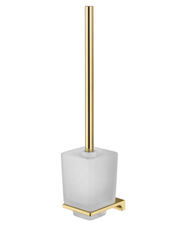 Туалетный ершик в комплекте WONZON & WOGHAND ECLIPSE, глянцевое золото WW-9129-LG