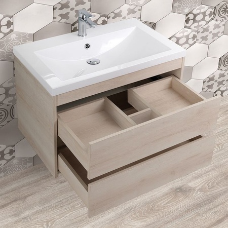 База под раковину напольная Art&max Family-400-2C-SO-PB Pino Bianco