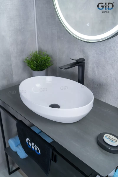 Раковина накладная (50х36) Gid D1469