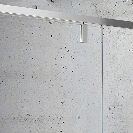 Душевой уголок Vincea  Slim VPR-2SL9090CL  (90х90) хром, стекло прозрачное