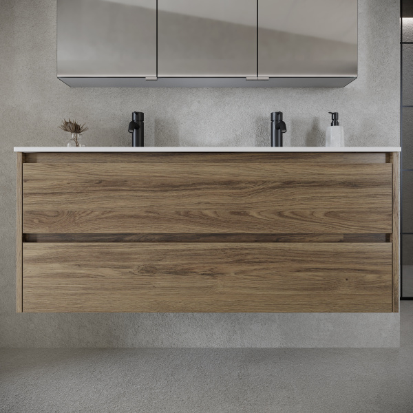 Тумба под раковину Sancos  Libra LB120-2ECH дуб чарльстон