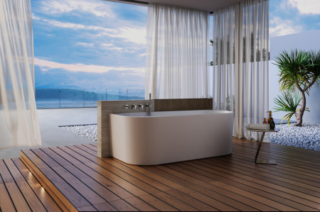 Акриловая ванна (170х78) ABBER AB9494-1.7 без гидромассажа, белый