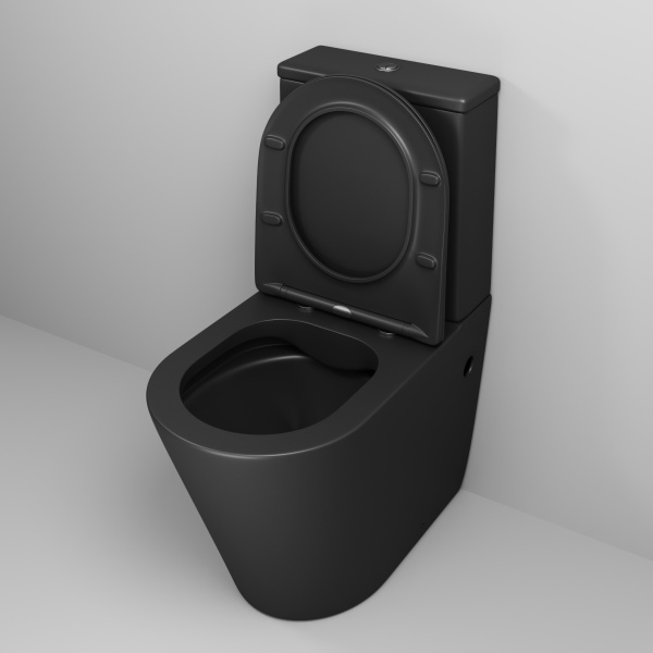 Унитаз напольный безободковый Grossman Color GR-4480BMS с сиденьем микролифт