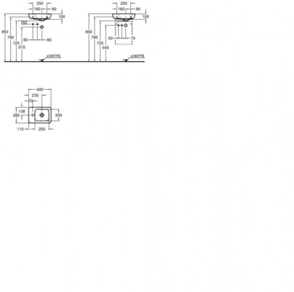 Раковина Keramag it! 272940000