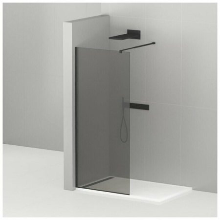 Душевая перегородка 80 см CEZARES LIBERTA LIBERTA-L-1-80-GR-NERO