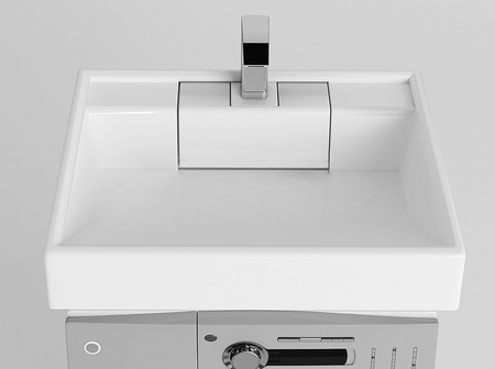 Раковина Aquaton Рейн 60 белая 1A72103KRW010