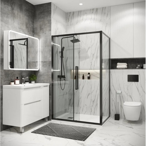 Душевой уголок (110х80) Grossman Cosmo 120.K33.02.1180.42.00