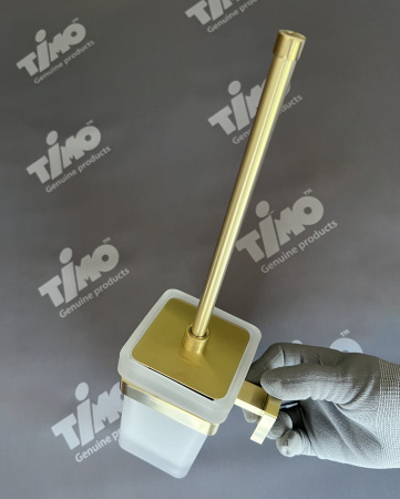 Щетка для туалета Timo Selene 17061/17 золото матовое