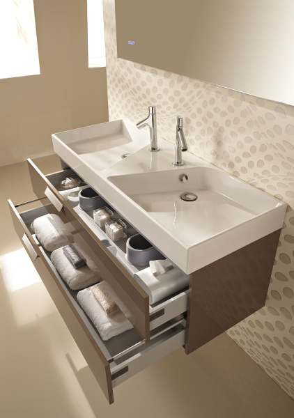 Тумба с раковиной Jacob Delafon Rythmik 120 EXM112-Z-00+EB1305-E70