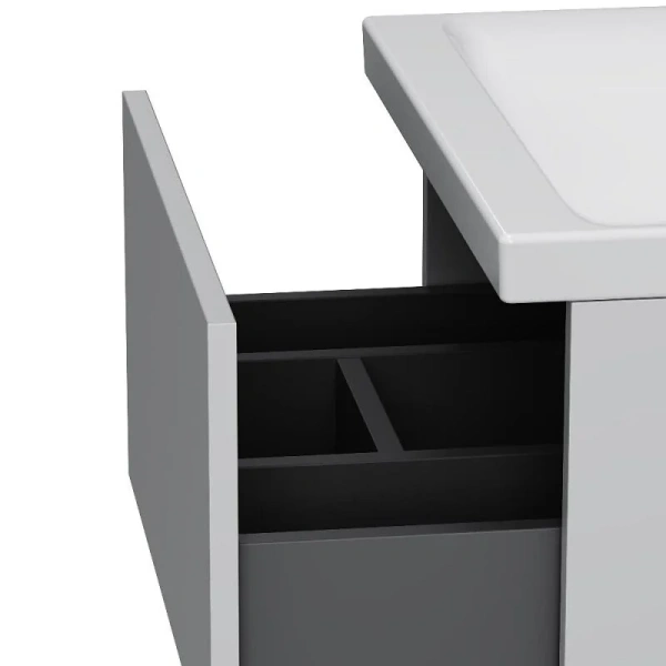 Тумба без раковины 50 см Am.Pm Gem M90FHX0502WG белый глянец