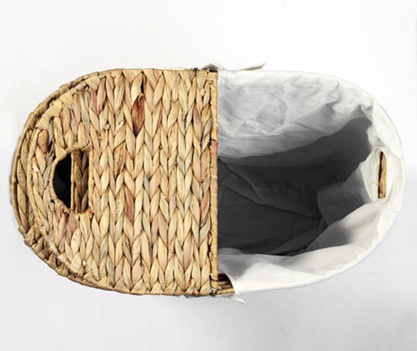 Плетеная корзина для белья WasserKRAFT Dill WB-610-L