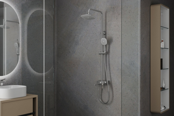 Тропическая душевая система с изливом Rush ST4235-40 Тропическая душевая система с изливом Rush ST4235-40