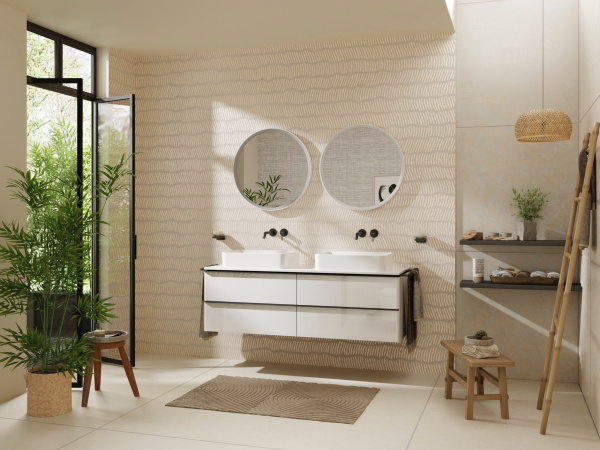 Смеситель для раковины встраиваемый Hansgrohe Tecturis S 73351670 черный матовый