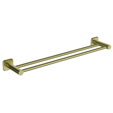 Полотенцедержатель двойной WONZON & WOGHAND, брашированное золото WW-V1102-BG