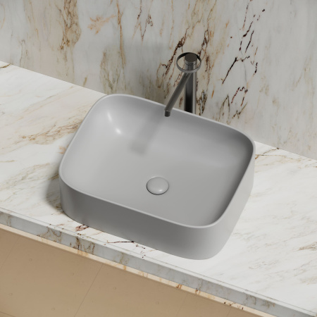 Раковина накладная (50,5х38) Ceramica Nova ELEMENT CN6052MSG