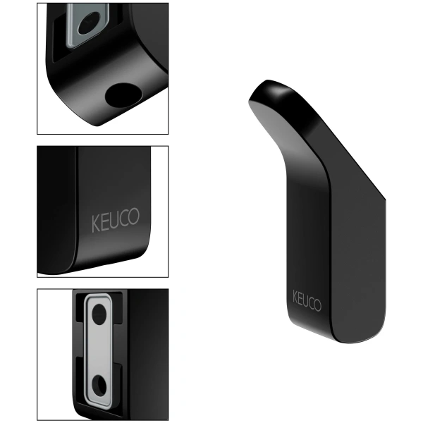 Крючок для ванны KEUCO Aveno 14614370000 черный