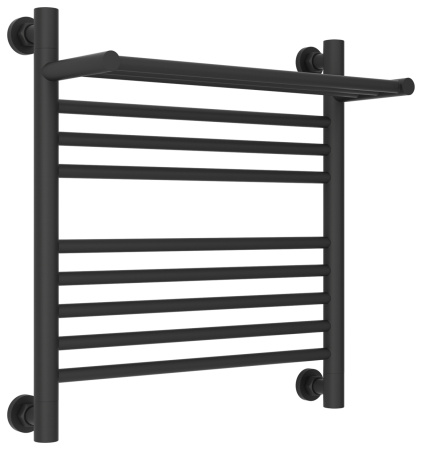 Полотенцесушитель Водяной Сунержа Богема с полкой + (50х50) Темный Титан Муар 15-0223-5050