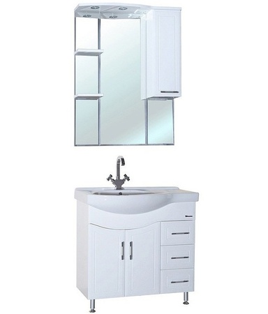 Тумба под раковину Bellezza Коралл 85 4632014141019