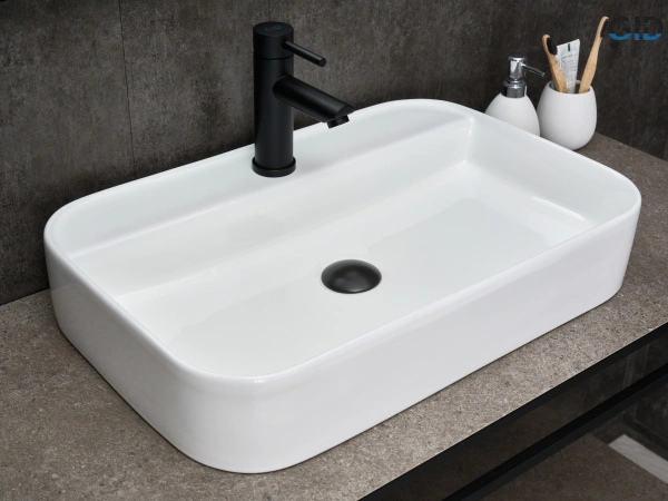 Раковина накладная (60х40) Gid N9660