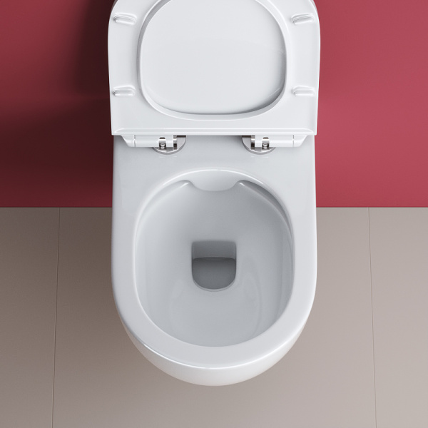 Унитаз подвесной безободковый CEZARES MOLVENO CZR-2468-TH-R/CZR-2011-SC микролифт