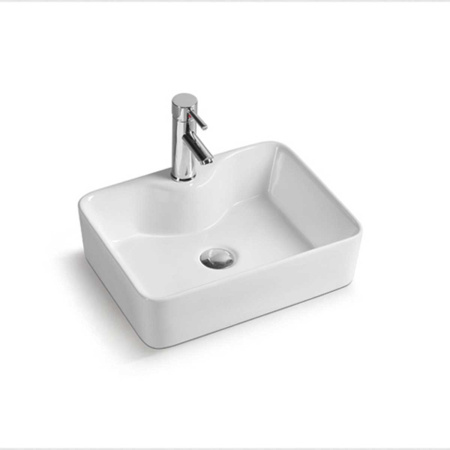 Раковина накладная (47,5х36,5) Vincea VBS-127 белый