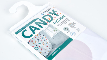 Штора для ванной Fixsen Design  Candy FX-2512