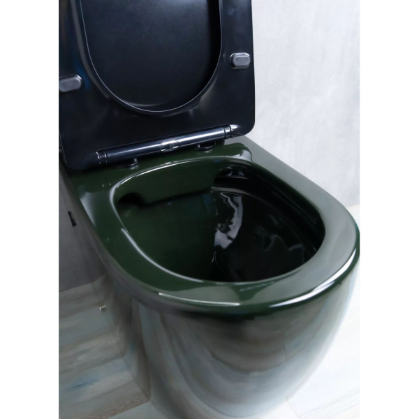 Напольный унитаз с бачком безободковый Gid Tr2177BL