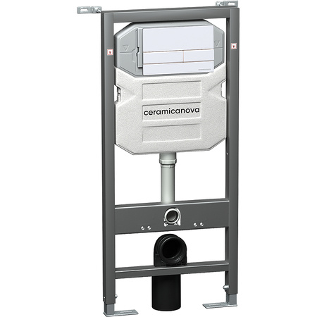 Система инсталяции для подвесного унитаза 3 в 1 Ceramica Nova Envision/ Flat CN1002W