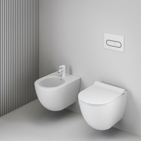 Смеситель для биде Ravak Eleganta EL 056.10WV X070258 белый вельвет