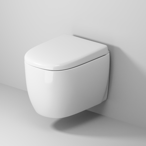 Унитаз подвесной безободковый Grossman  GR-4402Q с сиденьем микролифт