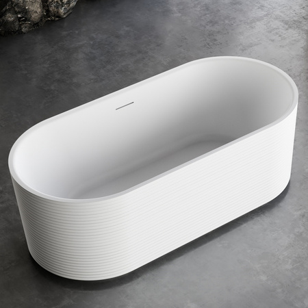 Акриловая ванна (170х80) ABBER AB9436-1.7 без гидромассажа, белый