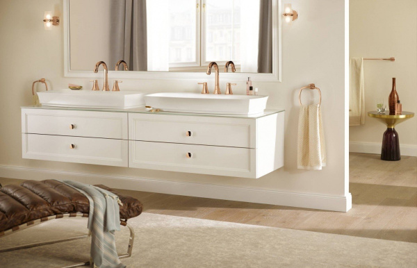 Смеситель для раковины GROHE Grandera 20389 DA0 (20389DA0) теплый закат глянец