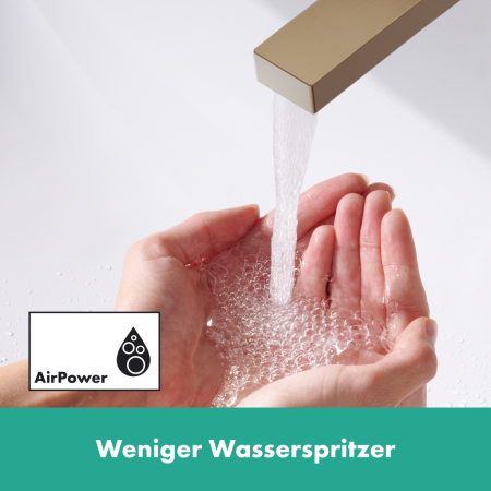 Излив для ванны Hansgrohe Tecturis E 73410140 шлифованная бронза