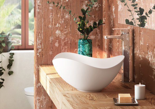 Раковина накладная (54х37,5) Roca Ruy Ohtake 327A13000