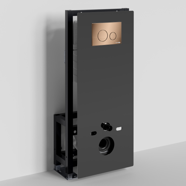 Инсталляция для унитаза WasserKRAFT Glan 66TLT.010.ME.BL.RG02