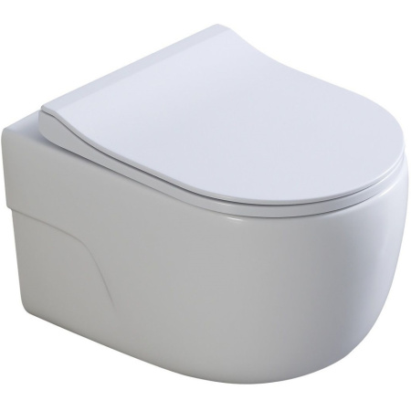 Унитаз подвесной безободковый Art&Max Verona AM012CHRT (без сиденья)