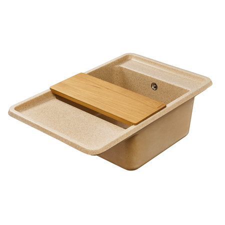 Кухонная мойка Aquaton Беллис 78 1A725032BS220 песочный