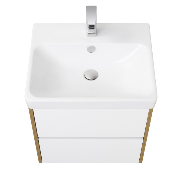 Тумба с раковиной Aquaton Сканди 55 1A2517K0SDZ90