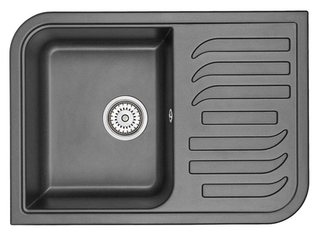 Кухонная мойка (69,5х49,5) EMAR EMQ-1695.Q Оникс