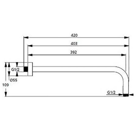 Душевой комплект Ideal Standard Esla BD002XC
