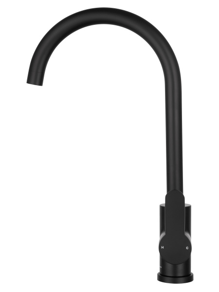 Смеситель для кухни WONZON & WOGHAND, черный матовый WW-AE4554-MB