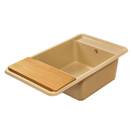 Кухонная мойка Aquaton Беллис 87 1A724832BS260 латте