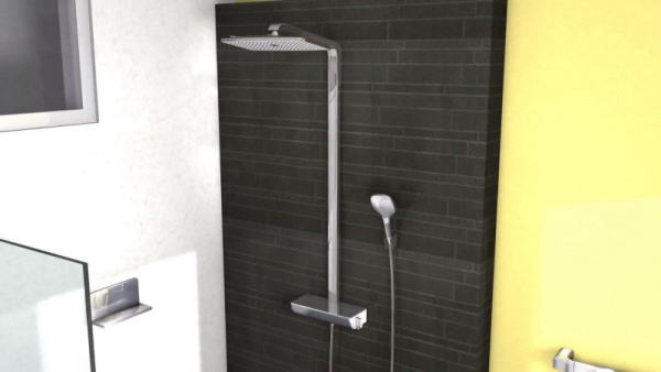 Душевая система HANSGROHE Raindance Select Showerpipe 27112000 Душевая система HANSGROHE Raindance Select Showerpipe 27112000