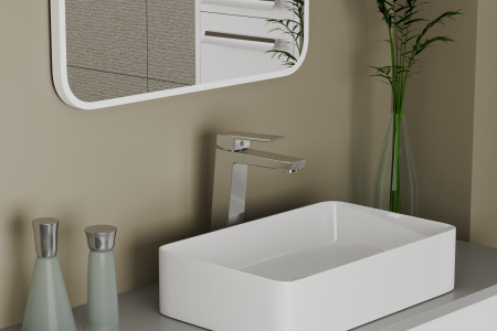 Смеситель для раковины высокий RUSH Thira TR3635-13